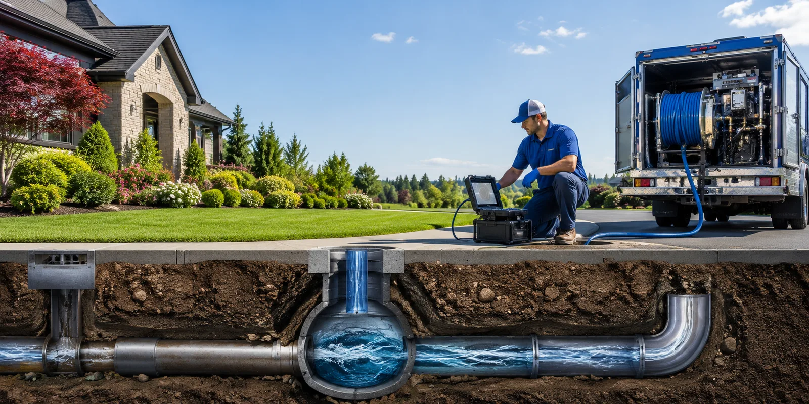 Drainage restoration information for Crown, PA